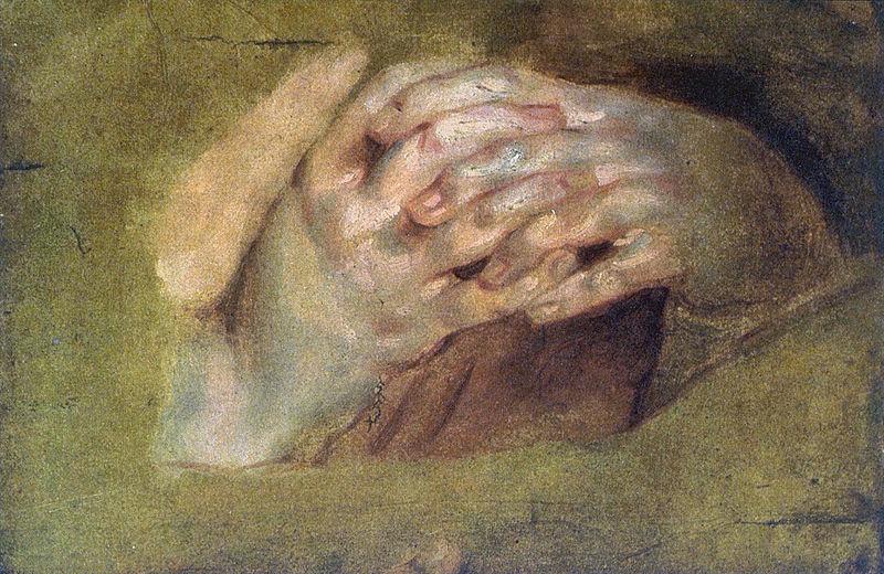 Peter Paul Rubens Praying Hands oil painting image